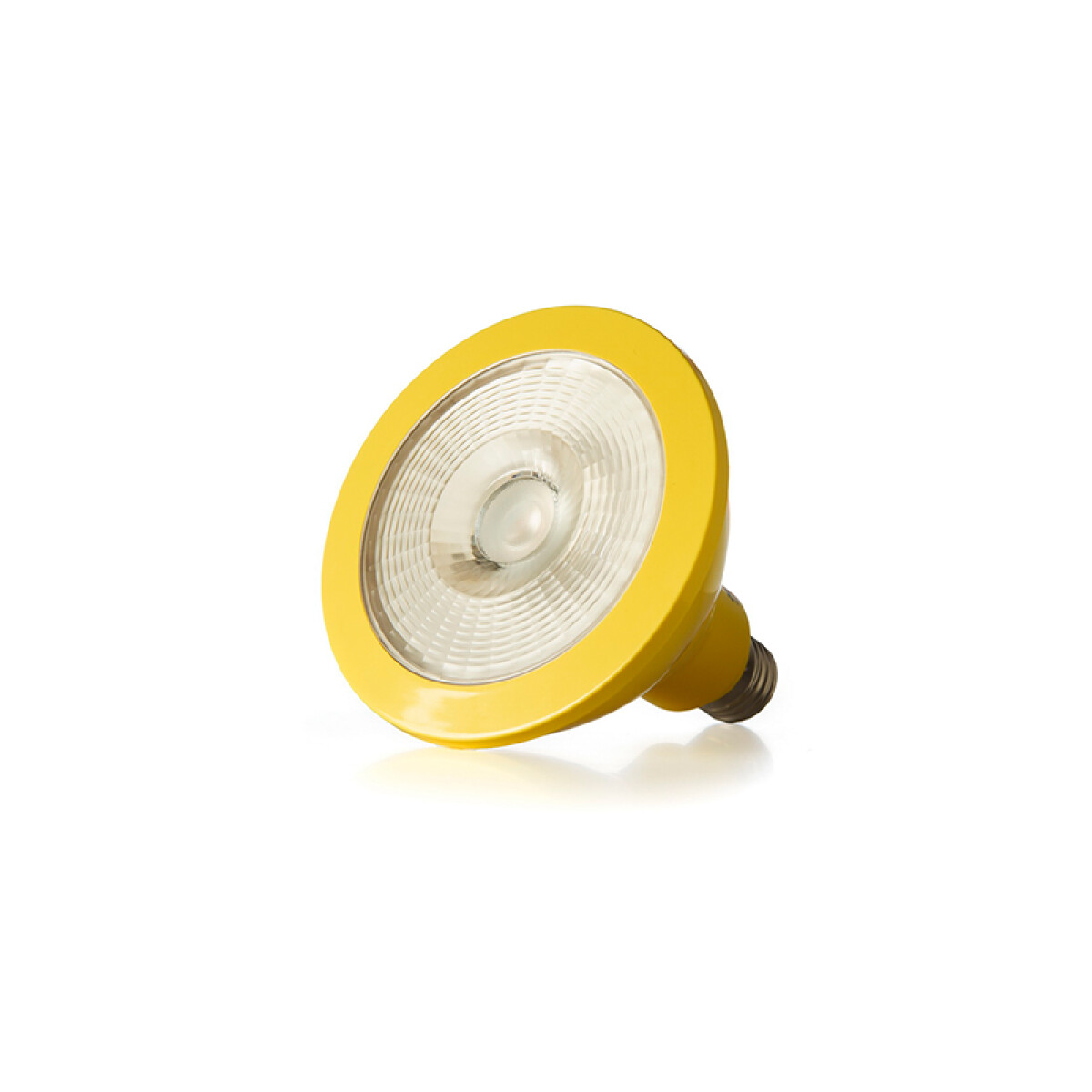 Lámpara LED color amarillo PAR38 220V E27 8W 40º - SK0817 