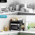 Estante Organizador Microondas Con Largo Y Ancho Ajustable Estante Organizador Microondas Con Largo Y Ancho Ajustable