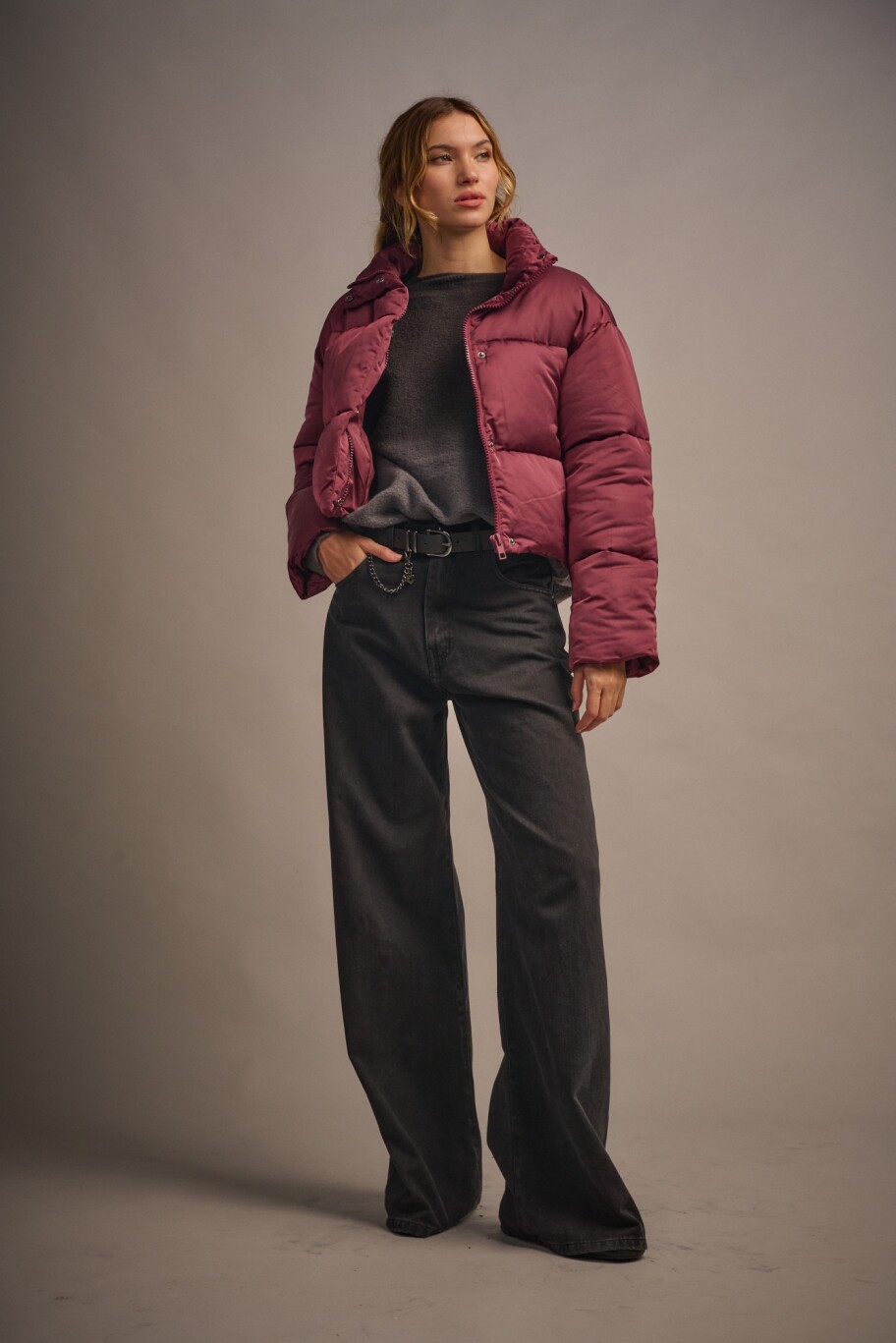 Campera Maida Bordó