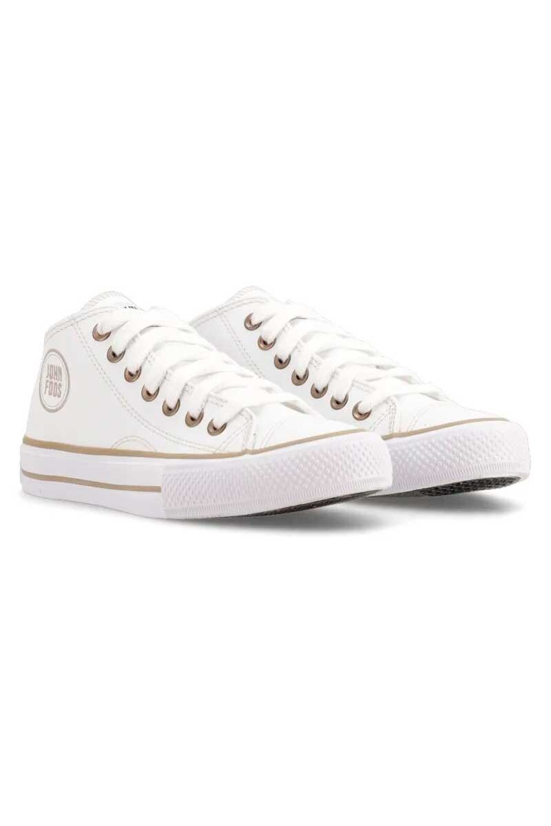 JOHN FOOS MEDIA BOTA 164 PU Blanco