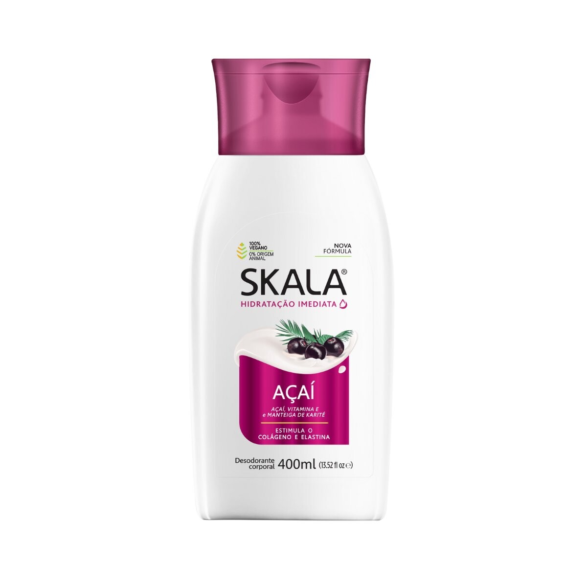 Crema Corporal Skala hidratante 400ml Acai 