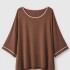 Blusa Lula Chocolate