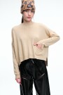 SWEATER COSTURA Beige