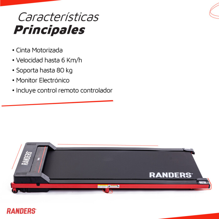 ( ARG-360-x) Caminadora eléctrica plano Randers ( ARG-360-x) Caminadora eléctrica plano Randers