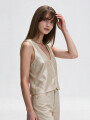 Chaleco Xino Beige Claro