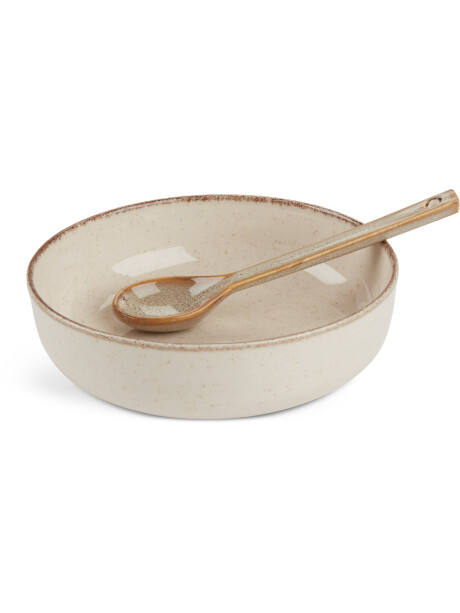 Bowl FERDUS Ø15cm gres porcelánico beige Bowl FERDUS Ø15cm gres porcelánico beige
