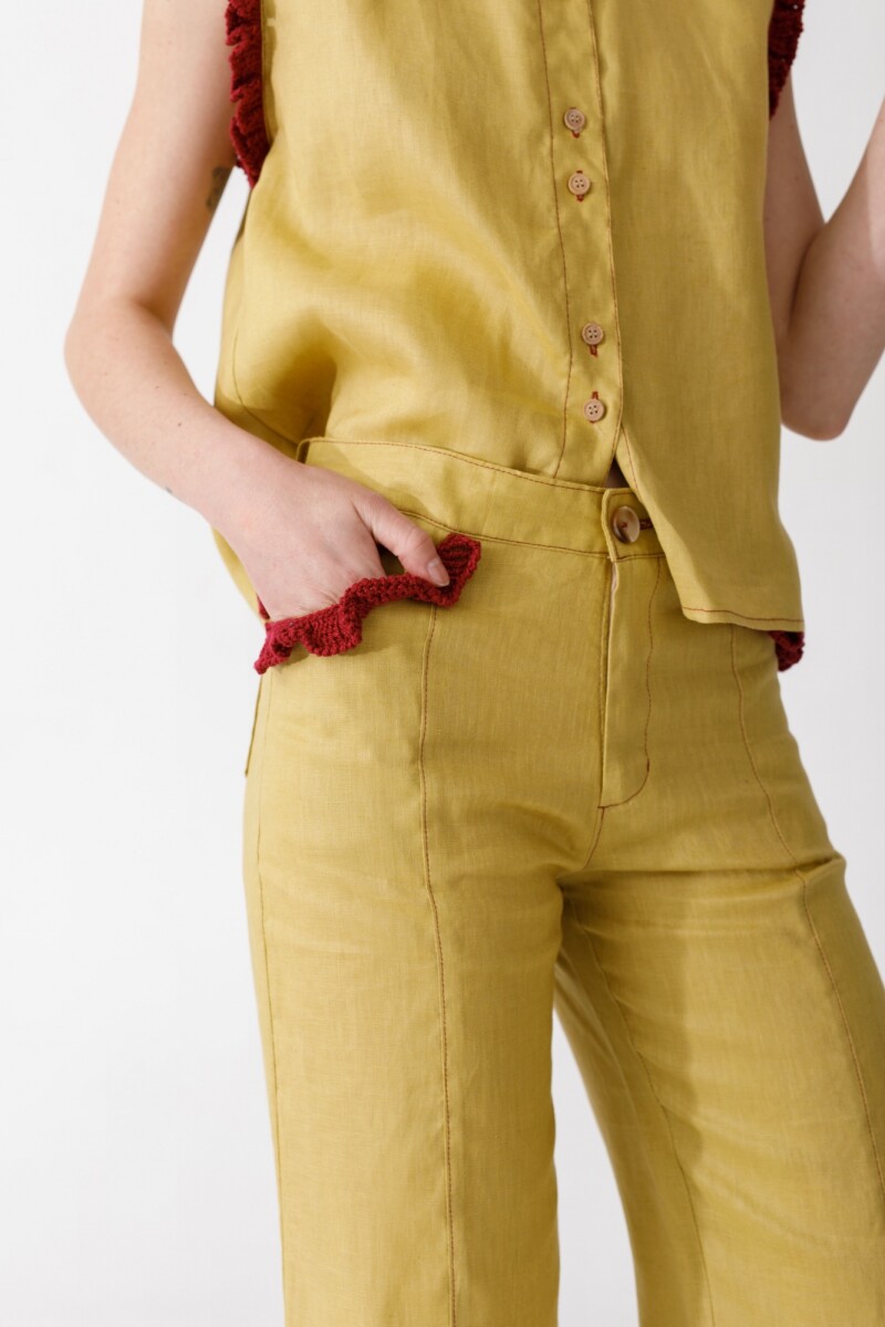 PANTALON HIGA Pistacho