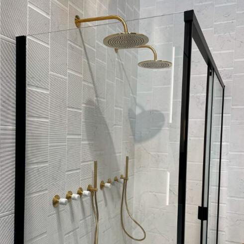 PORCELANATO REVESTIMIENTO MATE BLANCO DECORADO 45X120 LINEA GAMAS DE BLANCO