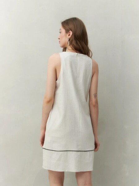 VESTIDO D.CASSIN MARLON CRU NEG TE