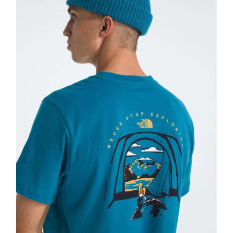 Remera Evolution Tent Dusk Blue