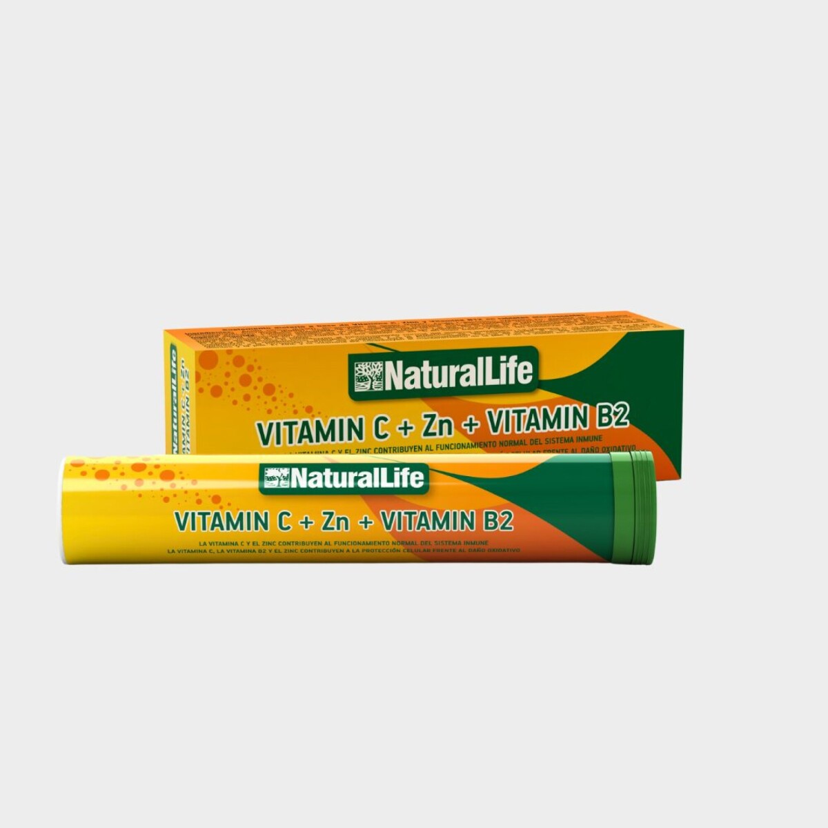 VITAMIN C + ZINC + VITAMINA B2 NATURAL LIFE 