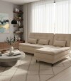 Sillon Cama con Chaise Izquierdo y derecho Nice Beige Steel