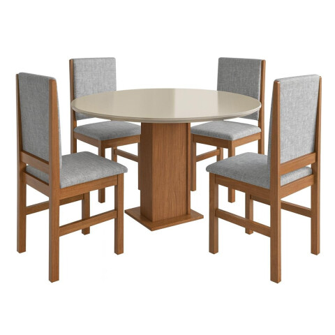 Juego De Comedor Mesa Vidrio + 4 Sillas Reforzadas Tapizadas Juego De Comedor Mesa Vidrio + 4 Sillas Reforzadas Tapizadas