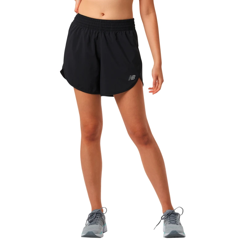 Pantalón Corto Accelerate 5 Inch de Mujer Negro