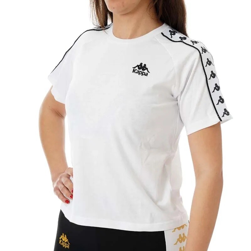 Polo 222 Banda Adi Mujer White-black