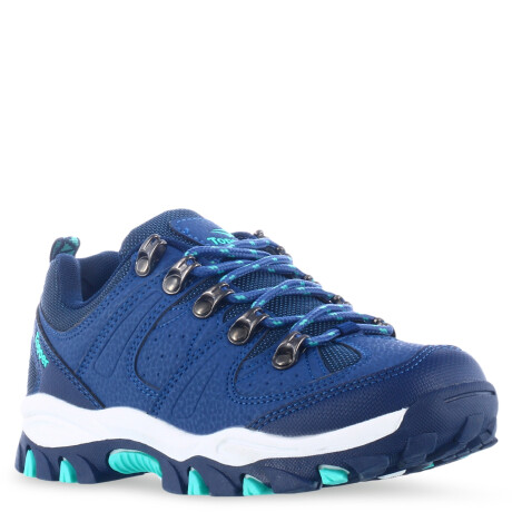 Championes de Niños Topper Gondor II Kids Azul Marino - Verde