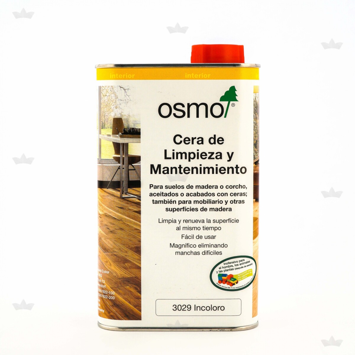 OSMO 3029 CERA-JABON LIMPIEZA/HIDRATANTE 1 LT. 