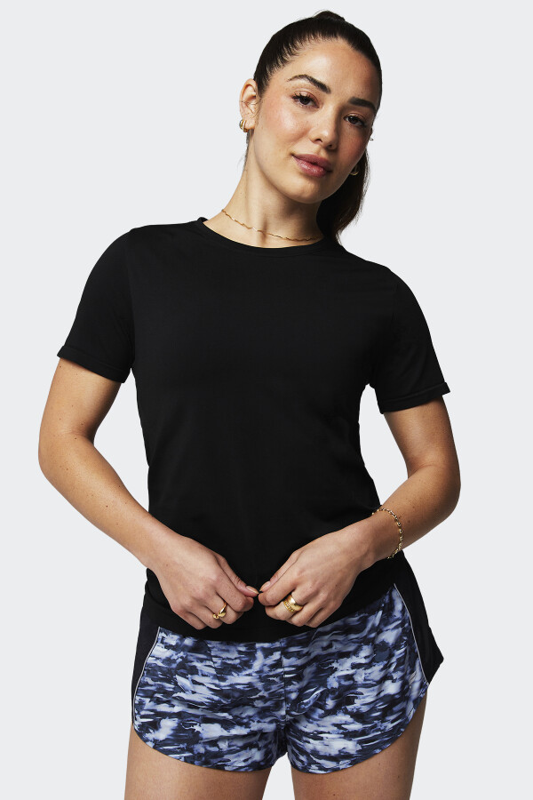 Remera Fabletics Tank Negro