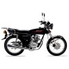 Moto Baccio Calle Classic F 125cc Freno Disco / Rueda Rayos Negro