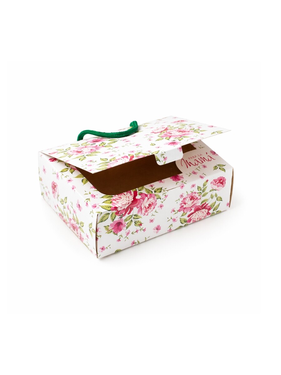 CAJA DE REGALOS DÍA DE LA MADRE - CON VISOR - estampada 