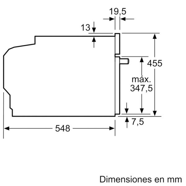 Horno De Empotrar Bosch 47 L Cbg633ns1 HORNO DE EMPOTRAR BOSCH CBG633NS1