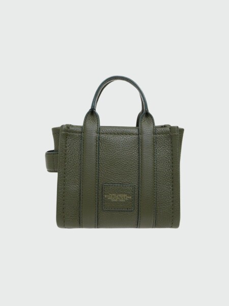 Marc Jacobs - Bolso de cuero, Mini Tote Bag Verde