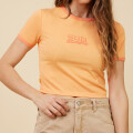 T-SHIRT TIQUIA RUSTY Durazno