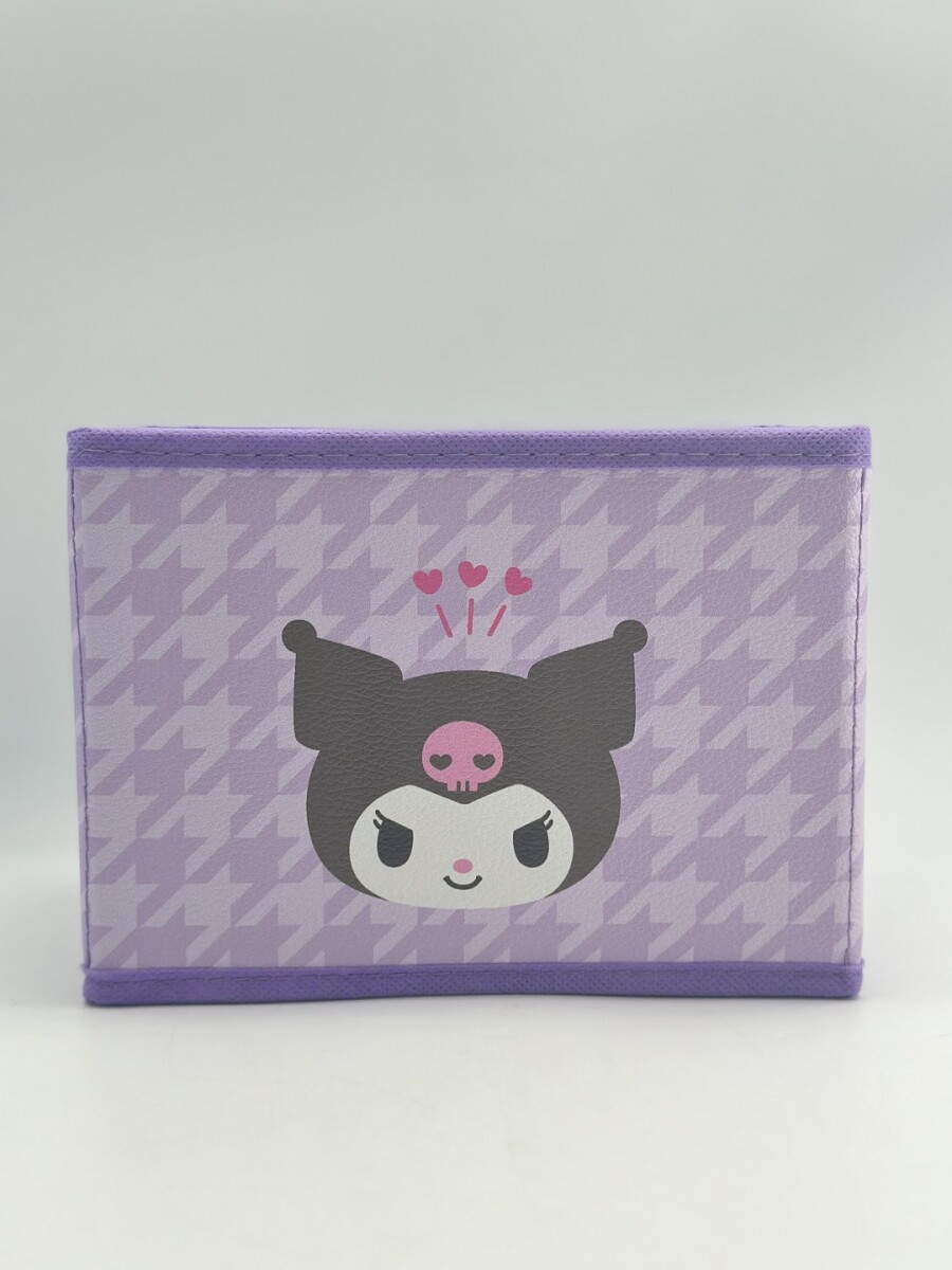 Organizador símil cuero Sanrio - Kuromi 