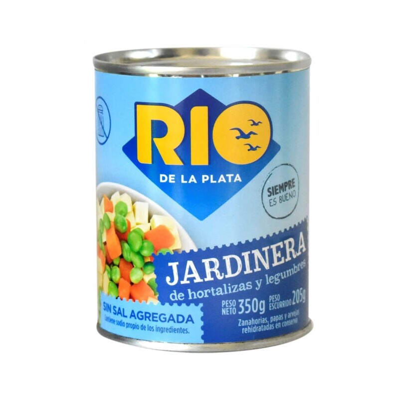 JARDINERA RIO DE LA PLATA S/SAL 350G Jardinera Rio De La Plata S/sal 350g