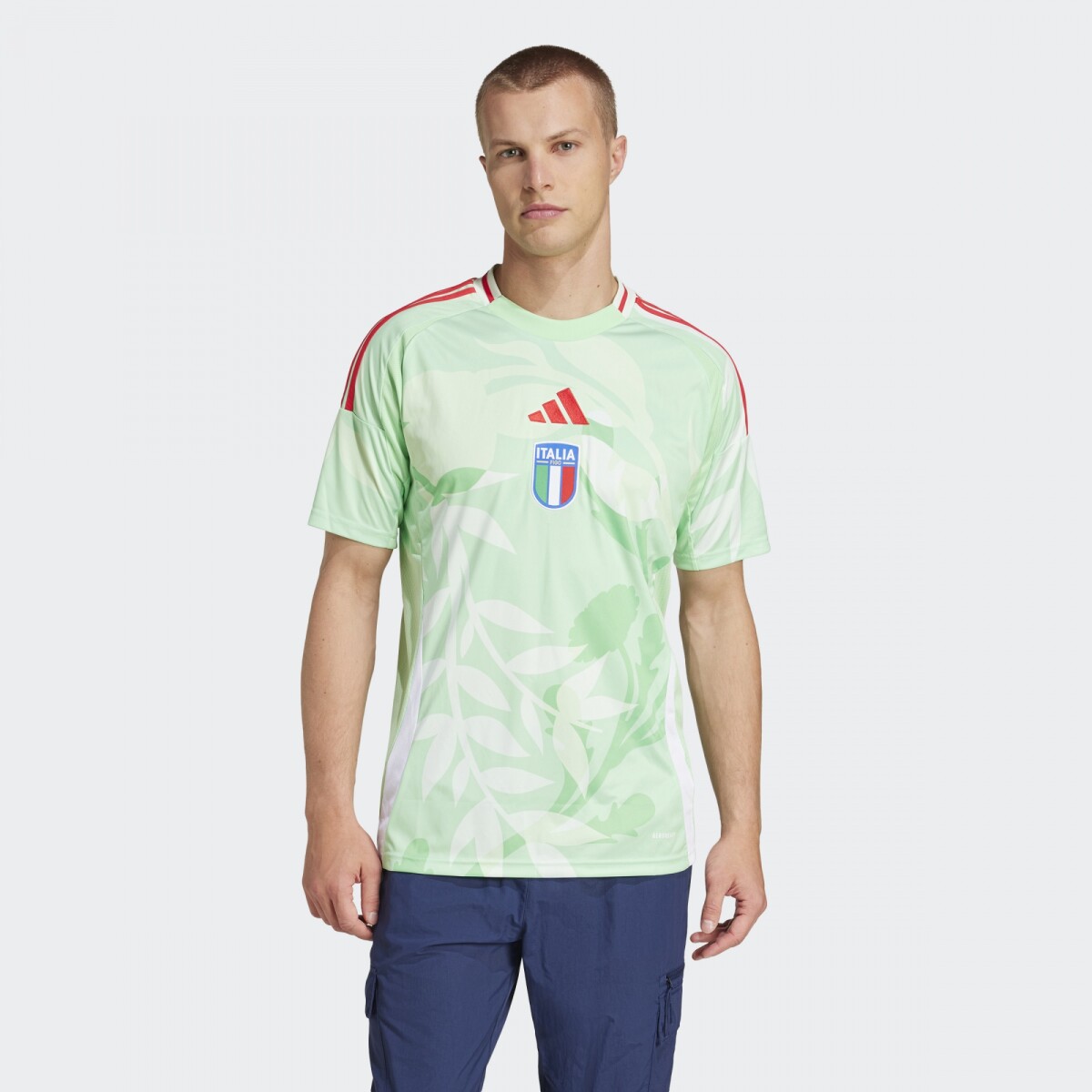 Camiseta Adidas Selección Femenina Italia 25 - Verde 