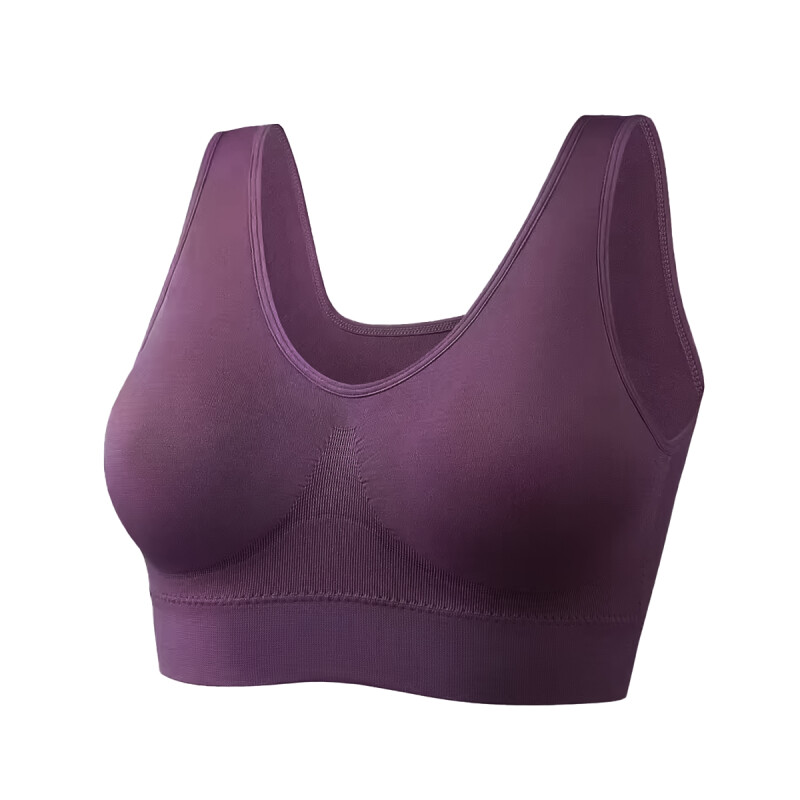 Soutien Top deportivo Con Relleno Bordo