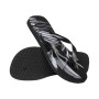 Sandalias Havaianas Aloha Hombre Negro/Negro/Gris