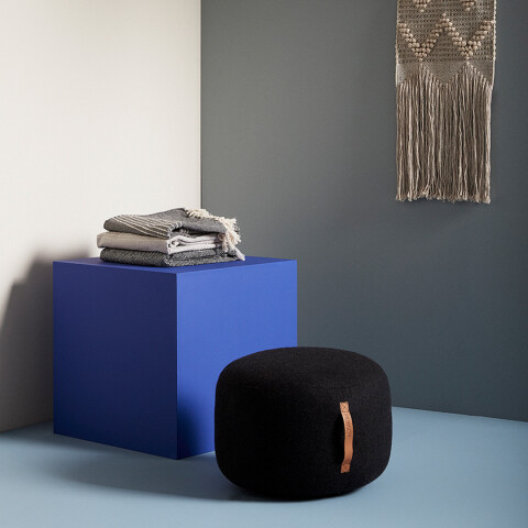 Pouf Alida Negro