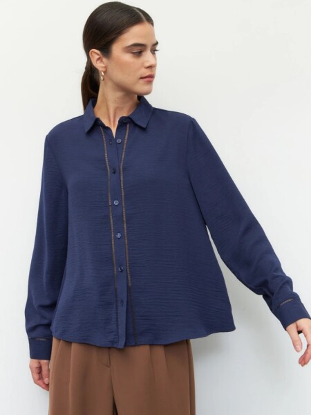 CAMISA D.CASSIN TARTARUGA AZUL