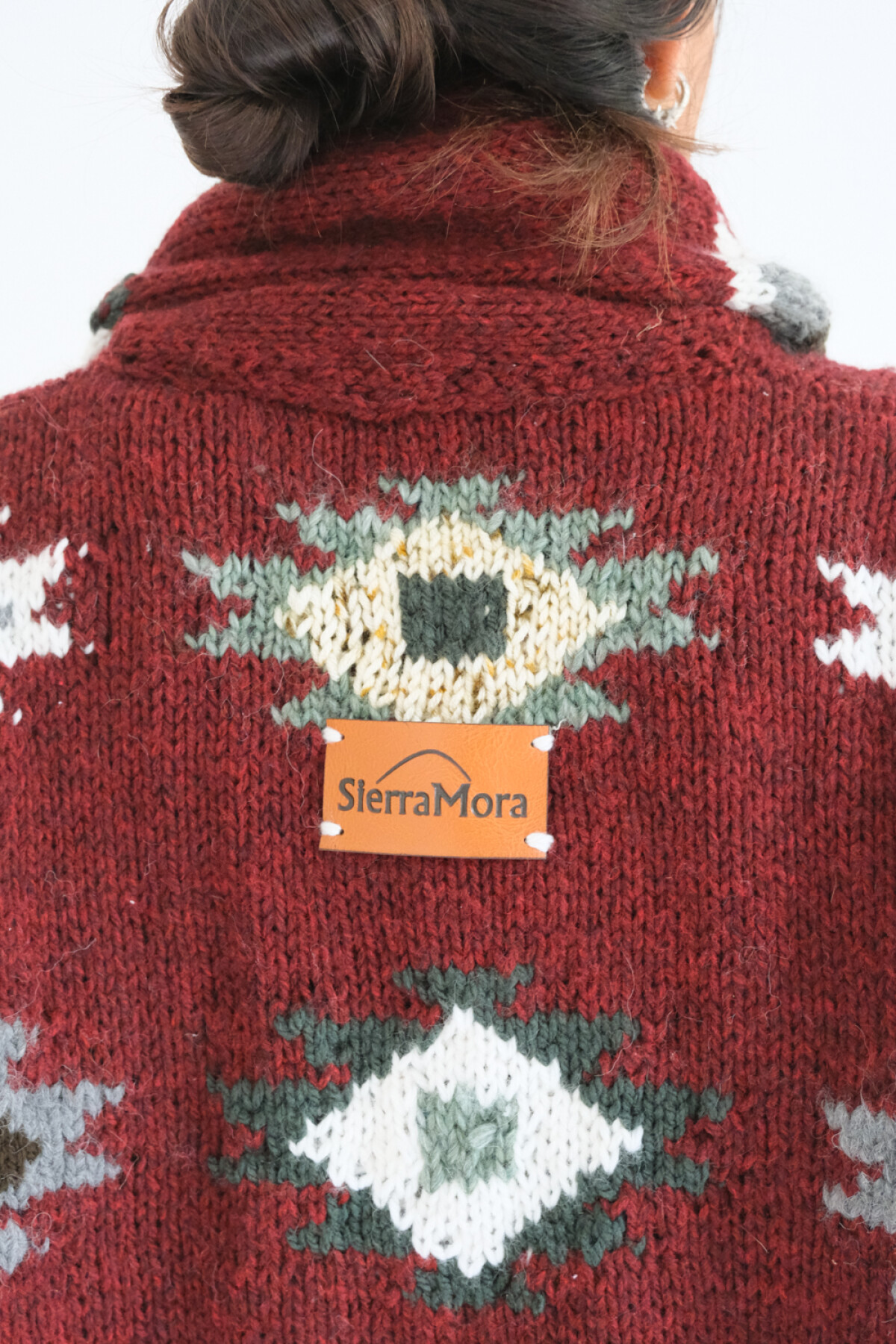 Saco Sony Lana Bordeaux