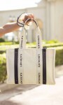 TOTE BAG MALASIA CRUDO C/NEGRO