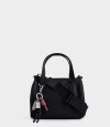 Cartera Bowling Con Charm Negro