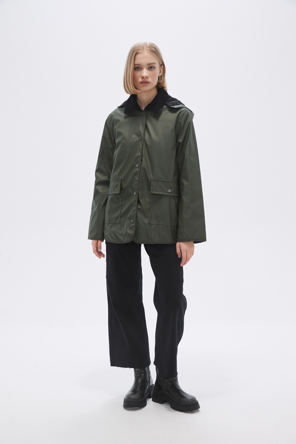 Campera Drifika Verde Seco