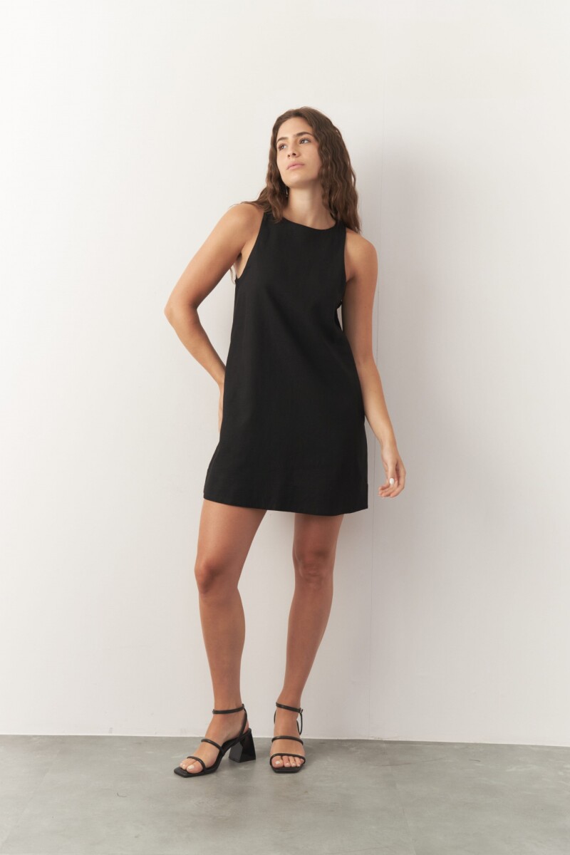 VESTIDO HOLLY Negro