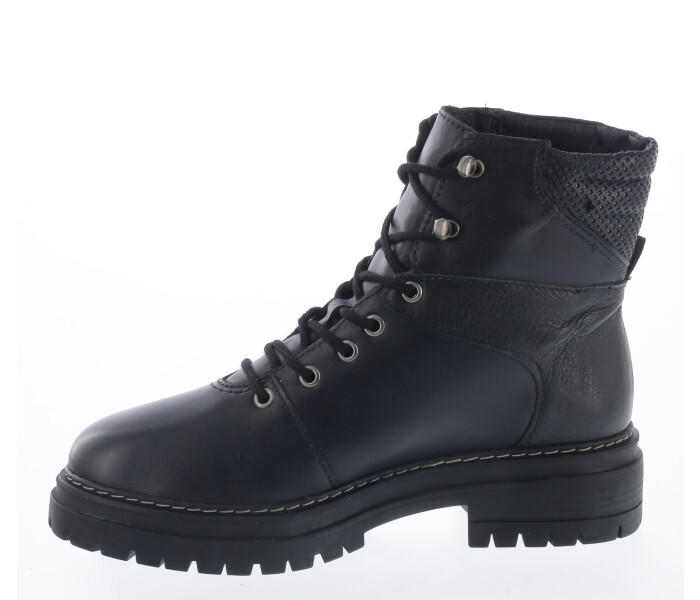 Bota acordonada Preto/Onix