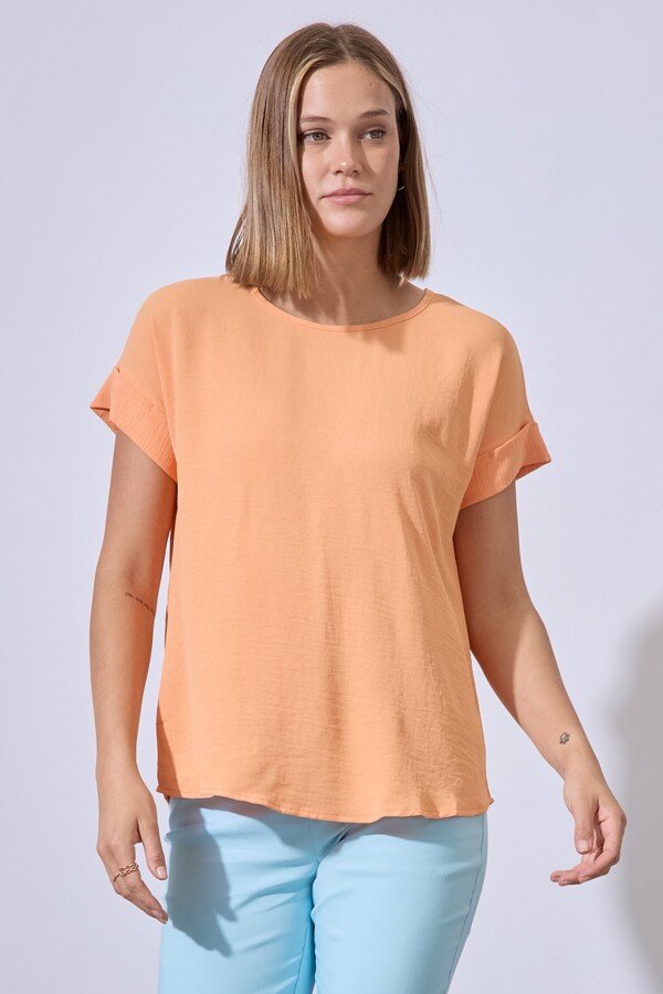 Blusa Solid ANARANJADO