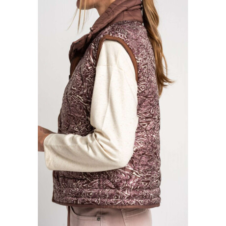 Chaleco Reversible Marrón