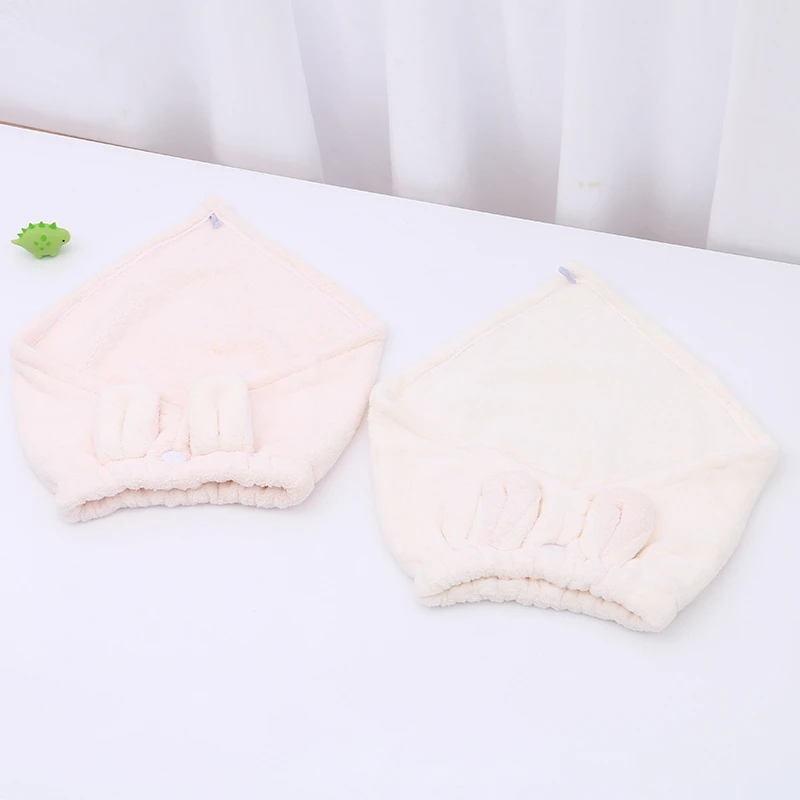 Toalla Estilo Bandana Con Elástico Y Botón Para El Pelo Toalla Estilo Bandana Con Elástico Y Botón Para El Pelo