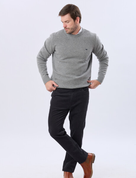 PANTALÓN DE PANA Gris