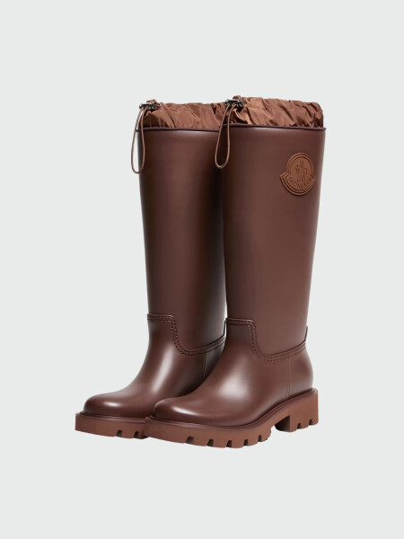 MONCLER - Botas de Agua Kickstream Beige