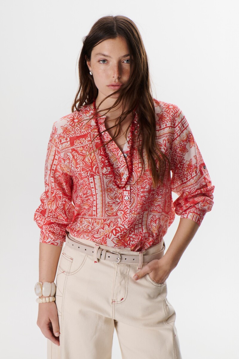 CAMISA JULIA RED ROJO