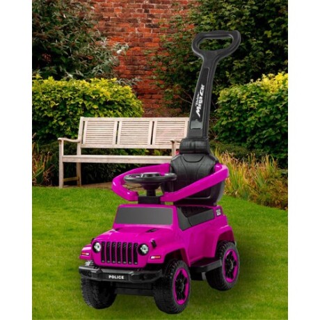 Buggy infantil Bebesit 4x4 con guía y halo de seguridad Rosa