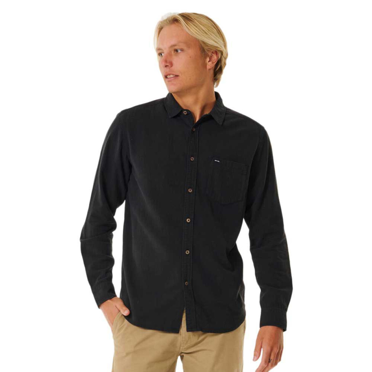 Camisa ML Rip Curl Washed L/S Shrt 