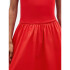 SL MIXED MEDIA DROPWAIST MAXI DRESS RED