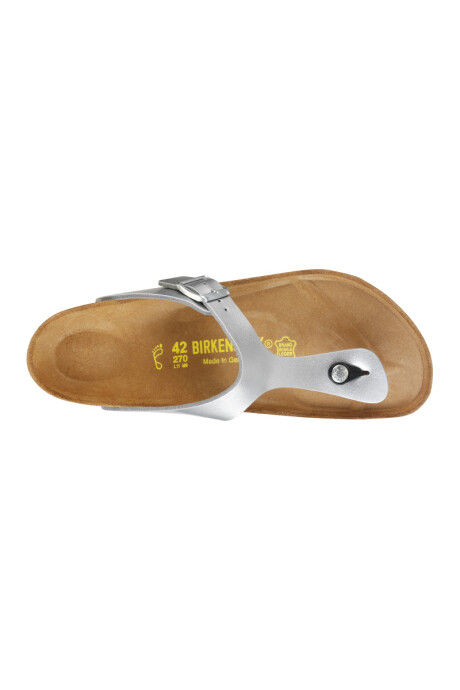 Sandalia Gizeh Birko-flor - Regular Plateado